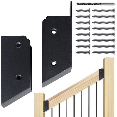 качество  Deck Railing Bracket and Deck Baluster Attachments with Up To 200 Lbs Weight Capacity завод