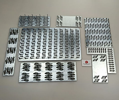 Гальванизированные соединители из металлической стали для длительного соединения дерева