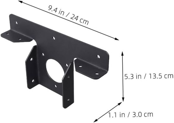 Пергольные скобки 4x4-3 Way Right Angle Corner Bracket с пост-базой DIY Woodworks Gazebo Brackets Hardware Kit for Wood Beams