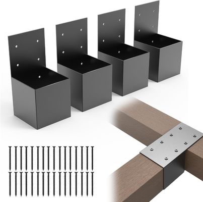 Наружные террасы Строительные материалы 3 Way Pergola Corner Bracket Metal Pergola Brackets Kits