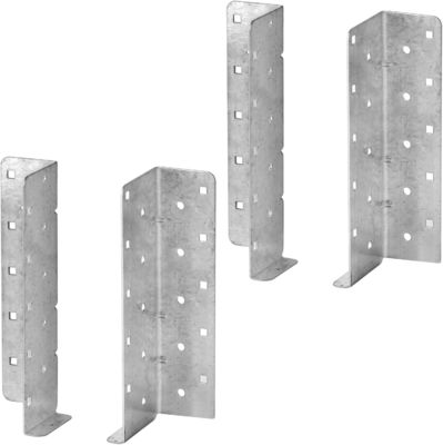 Оцинкованная сталь Разделенный подшипник вешалка Стенный монтаж подшипник скобки Ураганные связки для балки