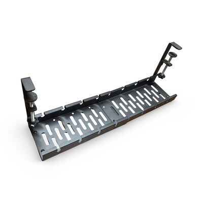 Нет бурения под рабочим столом расширяемый рабочий стол кабельный организатор с зажим для домашнего офиса